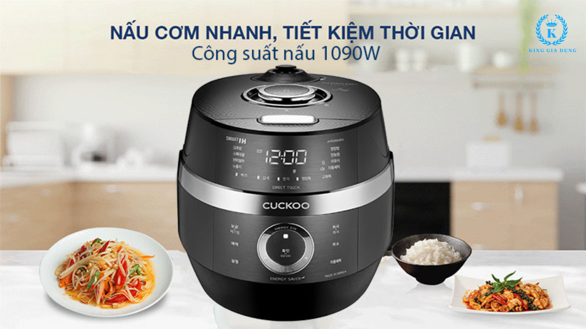 Nồi cơm điện Cao tần áp suất Cuckoo CRP-JHR0660FD 1.08L