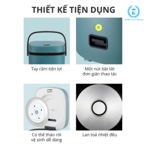 Ưu điểm của nồi cơm điện mini đa năng Jiashi