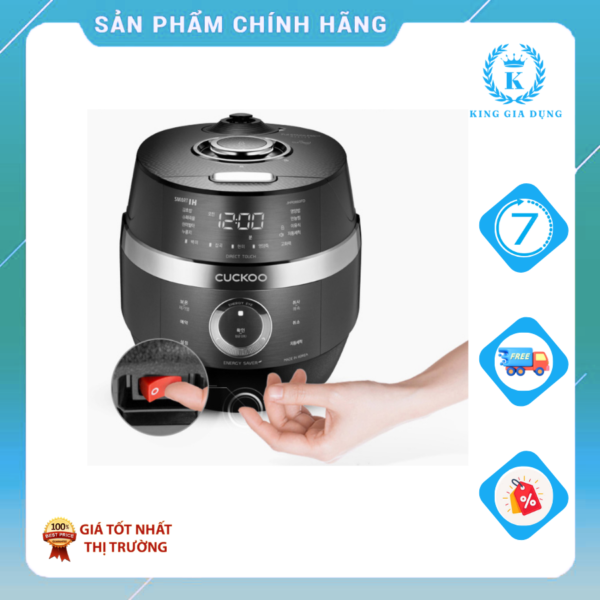 Nồi cơm điện Cao tần áp suất Cuckoo CRP-JHR0660FD 1.08L