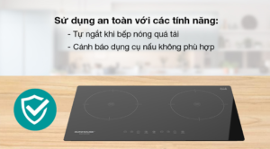 Bếp từ đôi lắp âm Sunhouse SHB9111MT