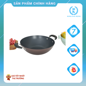 Chảo thép sâu chống dính 32cm Green Cook GCW03-32H