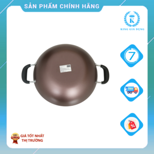 Chảo thép sâu chống dính 32cm Green Cook GCW03-32H